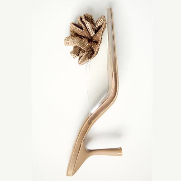 ZARA Embellished Heels NWT - Picture 13 of 13